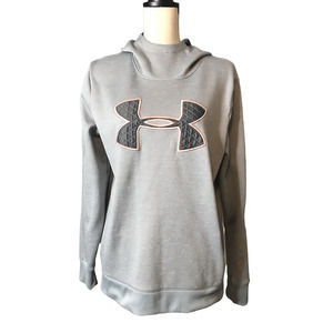 Under Armour Cold Gear Hoodie with Fleece Lining, Size Large